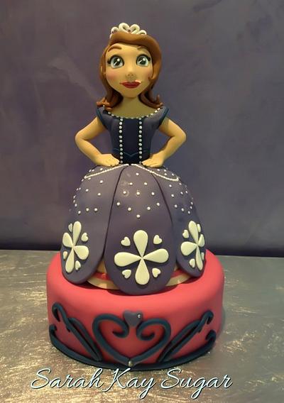 Princess Sofia - Cake by Sarah Kay Sugar