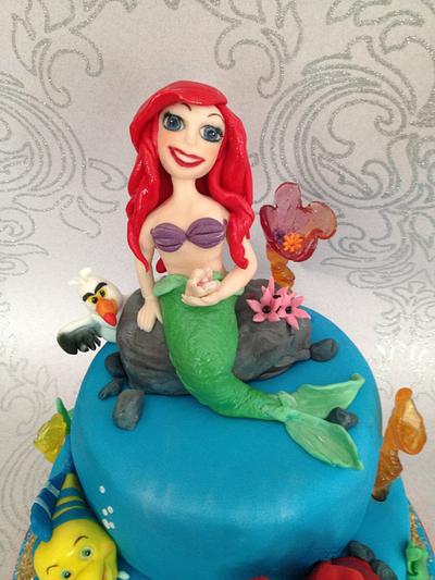 Little mermaid cake - Cake by silversparkle
