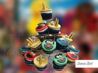 Monsters from the Street Cupcakes - Cake by Joy Lyn Sy Parohinog-Francisco