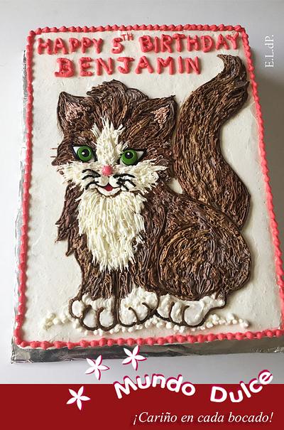 cat cake - Cake by Elizabeth Lanas