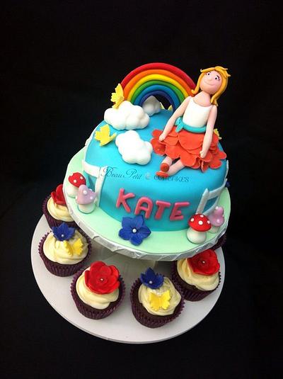 Rainbows and Colours - Cake by Beau Petit Cupcakes (Candace Chand)