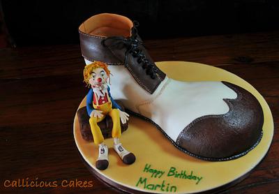 Spats  for a Clown - Cake by Calli Creations