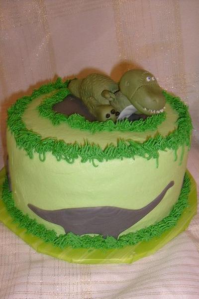 Baby T-Rex - Cake by Pamela