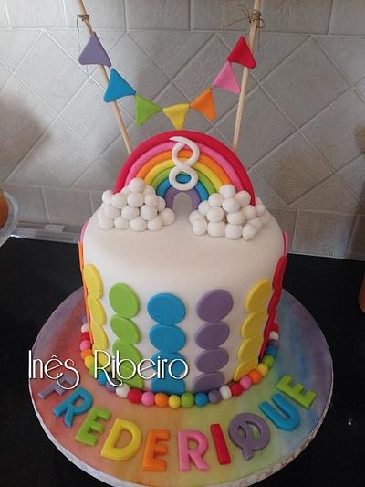 Rainbow cake - Cake by Ines Ribeiro 