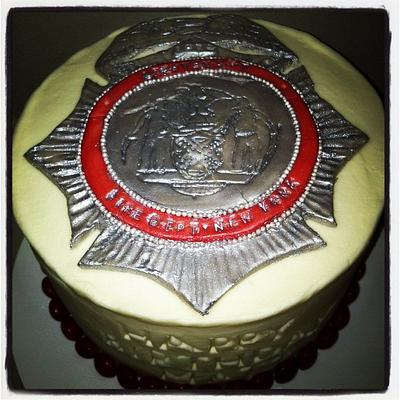Lieutenant Badge Cake - Cake by Jolirose Cake Shop