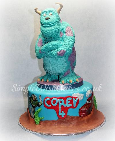 Big and blue! - Cake by Stef and Carla (Simple Wish Cakes)