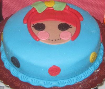 Lalaloopsy themed Cake for my daughter's 9th birthmonth  - Cake by leonilyn