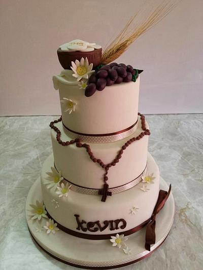 Rustic First Communion - Cake by Simona