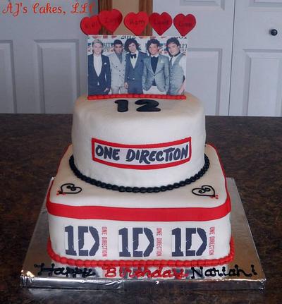 One Direction Cake! - Cake by Amanda Reinsbach