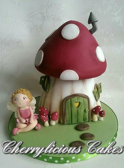 Fairy Toadstool - Cake by Victoria - Cherrylicious Cakes