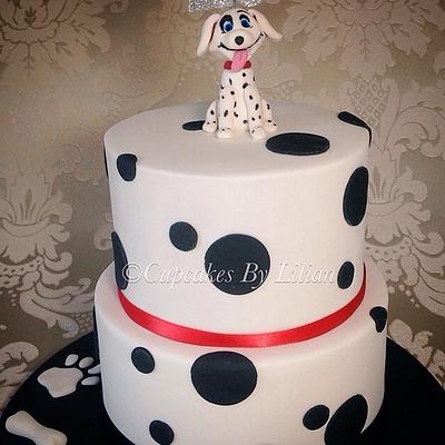 Dalmatian themed cake - Cake by Lilian Johnstone