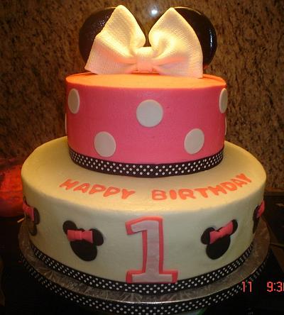 Minnie Mouse Cake - Cake by Rosa