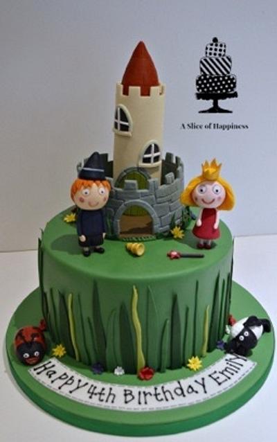 Ben and Hollys - designed by my 4 year old! - Cake by Angela - A Slice of Happiness