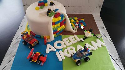 Lego cake - Cake by Lamees Patel