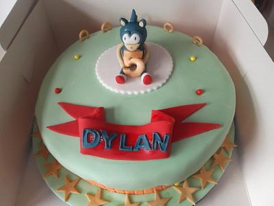 Sonic cake  - Cake by Tracey