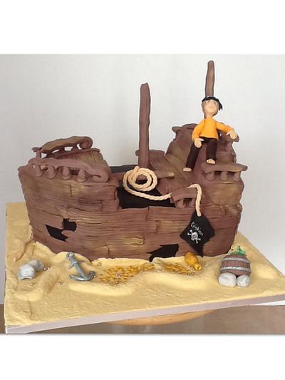 Pirate's time - Cake by Cinta Barrera