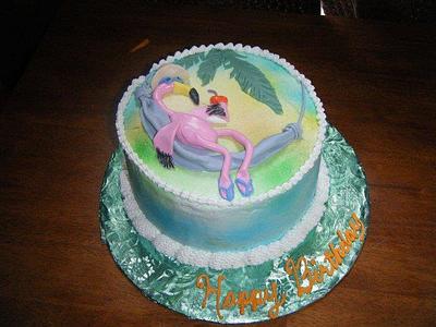 Flamingo's - Cake by SISA