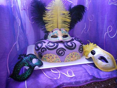 cake mask  - Cake by Littlesweety cake