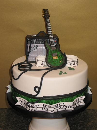 Guitar - Cake by Jolis