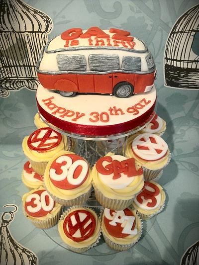 VW Campervan - Cake by Cakes galore at 24