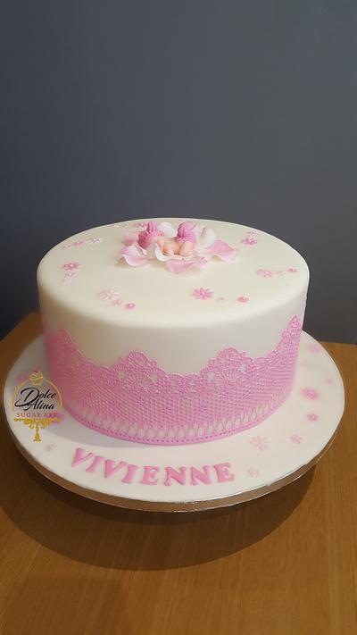Christening cake - Cake by Dolce Alina