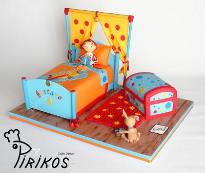 Noddy's bedroom - Cake by Pirikos, Cake Design