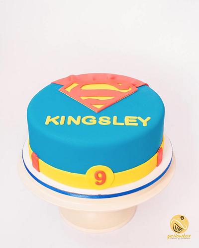 Superman Cake - Cake by Yellow Box - Cakes & Pastries