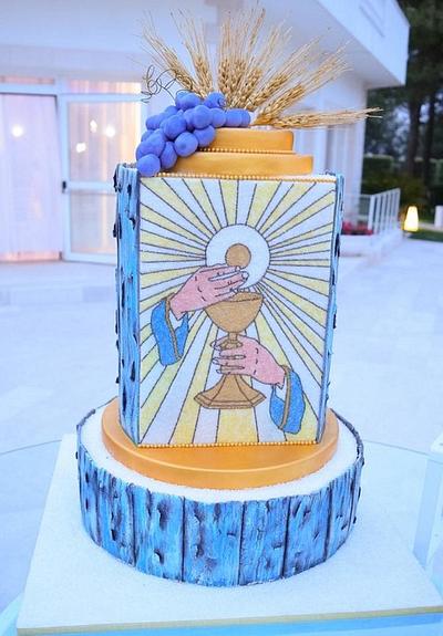 communion cake - Cake by Angela Cassano