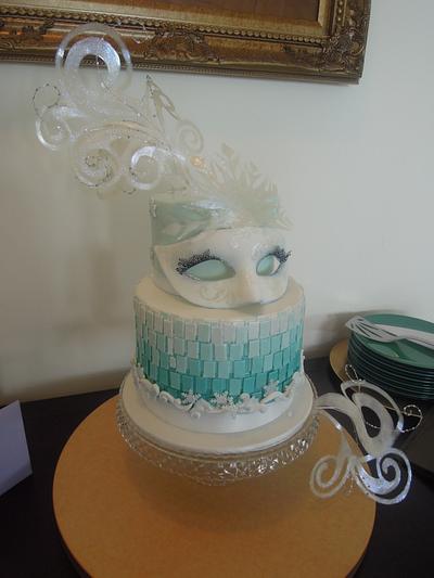 Masquerade "Frozen" - Cake by Svetlana Petrova