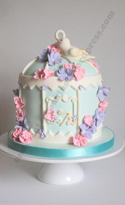 Birdcage Cake - Cake by SofiaRouxinol