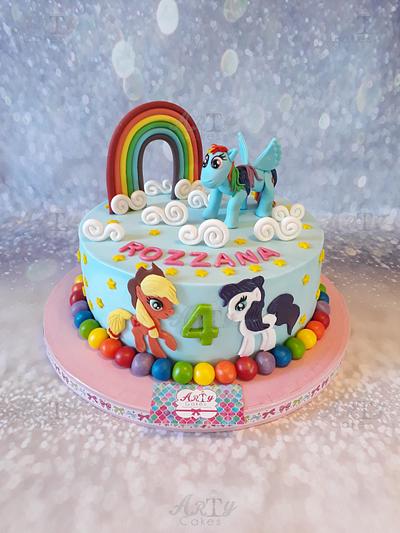 My little pony cake by Arty cakes  - Cake by Arty cakes
