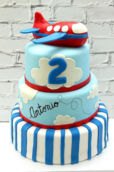 Airplane Cake - Cake by Pearls and Spice