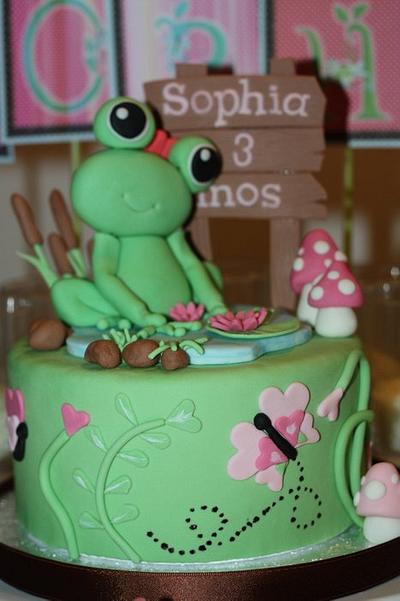 "Toadally Lovely" Cake - Cake by Cheeky Munch Cakes