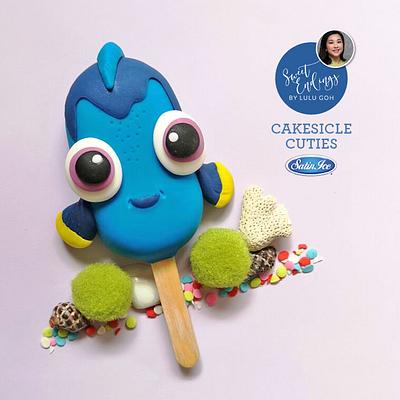 Baby Dory Cakesicles - Cake by Lulu Goh