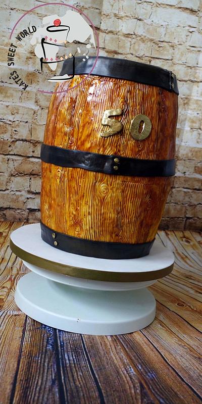 Barrell cake take two  - Cake by Katarzyna Rarok