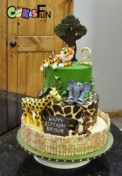 Zoo Cake - Cake by Cakes For Fun