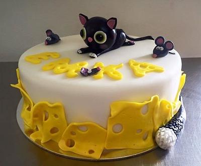 Cat cake - Cake by Marlotka