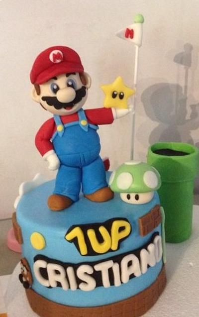 Super Mario cake - Cake by Sara -officina dello zucchero-