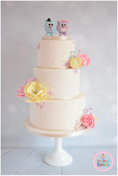 Spring Wedding - Cake by Dollybird Bakes