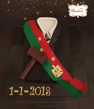 Prosecutor cake - Cake by mona ghobara/Bonboni Cake