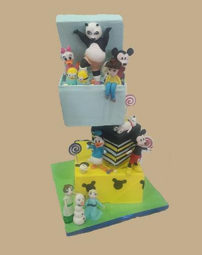 Comic cakes - Cake by Creative Confectionery(Trupti P)
