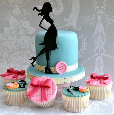 Fashionista Cake - Cake by Hundreds and Thousands Cupcakes