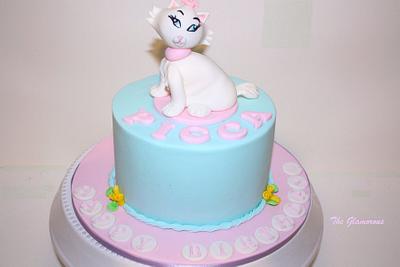 Marie the Cat - Cake by theglamorouscakes