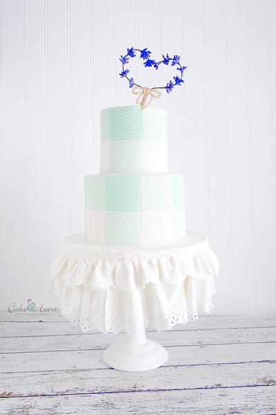 Lavender and lace - Cake by Cake Heart