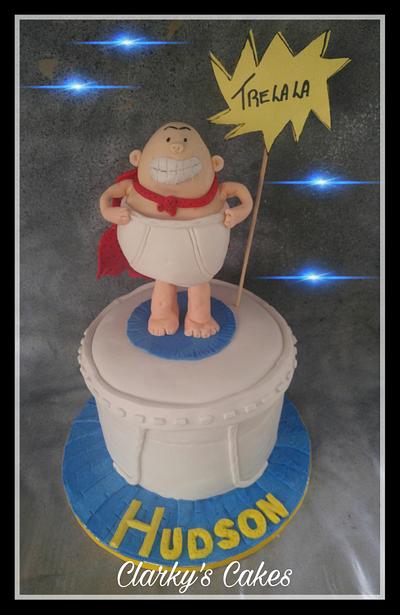 CAPTAIN UNDERPANTS CAKE - Cake by June ("Clarky's Cakes")