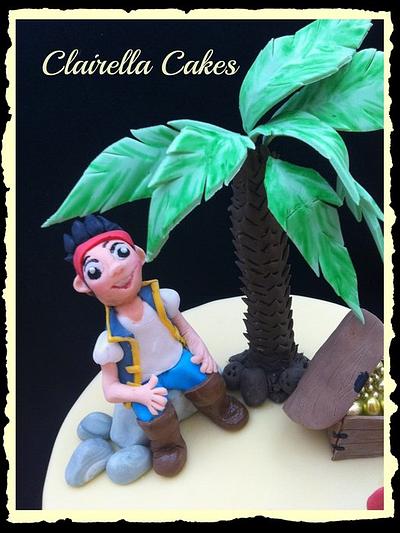 Yo ho ho! It's Jake & The Neverland Pirates! - Cake by Clairella Cakes 