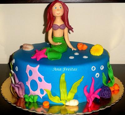 the Little Mermaid Cake - Cake by cakeincolours