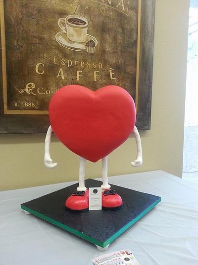 Heart Walk - Cake by Maria