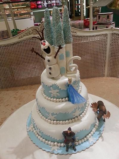 Frozen cake - Cake by Christina Papadopoulou