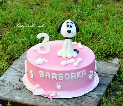 Dog for little girl - Cake by Torty Alexandra